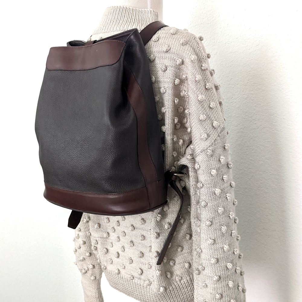 Italian Leather Backpack - Picture 4 of 11